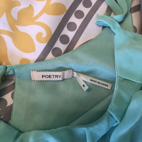 Poetry/A’gaci Mint Green Tank - Picture 4 of 4